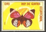 Stamps Equatorial Guinea -  Mariposa