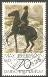 Stamps Germany -  838 - Cuadro de Max Liebermann