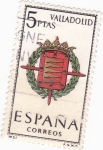 Sellos de Europa - Espaa -  VALLADOLID- Escudos de las capitales españolas (15)