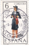 Stamps Spain -  CORDOBA - Trajes regionales (15)