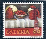 Stamps Latvia -  varios