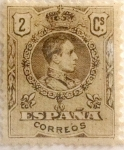 Stamps Spain -  2 céntimos 1909