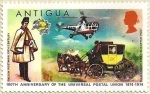 Sellos del Mundo : America : Antigua_and_Barbuda : Unión postal, centenario