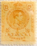 Stamps Spain -  15 céntimos 1917