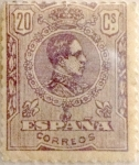 Stamps Spain -  20 céntimos 1920