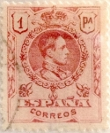 Stamps Spain -  1 peseta 1910