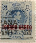 Stamps Spain -  25 céntimos 1920