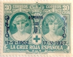 Stamps Spain -  30 céntimos 1927