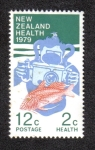 Stamps New Zealand -  Goatfish