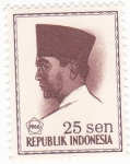 Sellos del Mundo : Asia : Indonesia : Presidente Sukarno