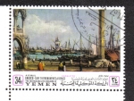 Stamps Yemen -  Canaletto