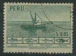 Stamps Peru -  S458 - Industria pesquera