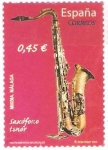 Stamps Spain -  INSTRUMENTOS  MUSICALES.  SAXOFÒN  TENOR.