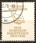 Stamps Germany -  VIII. Congreso de Federación de sindicatos libres alemán en Berlín(DDR).