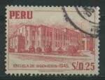 Stamps Peru -  S462 - Escuela Ingenieros