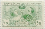 Stamps Spain -  50 céntimos 1907