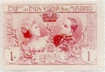 Stamps Spain -  1 peseta 1907