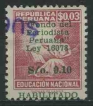 Stamps Peru -  SRA35 - Educacion Nacional