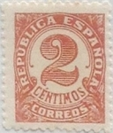 Sellos de Europa - Espaa -  2 céntimos 1933