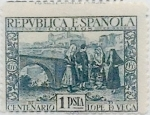 Stamps Spain -  1 peseta 1925