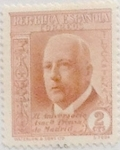 Stamps Spain -  2 céntimos 1936