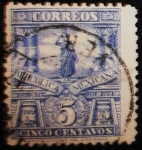 Stamps Mexico -  Monumento Cuauhtemoc