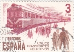 Sellos de Europa - Espa�a -  Utilice transporte colectivo (16)