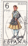 Stamps Spain -  Traje regional de Huelva (16)