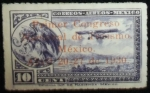 Sellos de America - M�xico -  Escudo Nacional-Avión