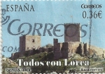 Stamps Spain -  TODOS CON LORCA. EL CASTILLO. EDIFIL 4692