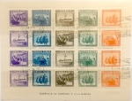 Stamps Spain -  2, 3, 5, 10 y 30 céntimos 1938