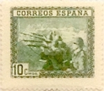 Stamps Spain -  10 céntimos 1938