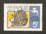 Stamps Uruguay -  100 años de agua potable en la ciudad de Montevideo