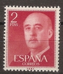 Sellos del Mundo : Europa : Espaa : ESPAÑA SEGUNDO CENTENARIO NUEV Nº 1157 ** 2P ROJO FRANCO 