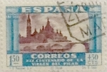 Stamps Spain -  1,5 pesetas + 50 céntimos 1940