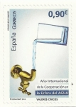 Stamps Spain -  AÑO INTERNACIONAL DE LA COOPERACIÓN. LA ESFERA DEL AGUA. EDIFIL 4776