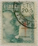 Stamps Spain -  20 céntimos + 5 céntimos 1940