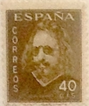 Stamps Spain -  40 céntimos 1945