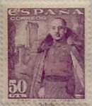 Stamps Spain -  50 céntimos 1948