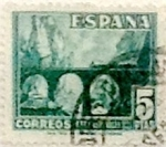 Sellos de Europa - Espa�a -  5 pesetas 1948