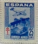 Stamps Spain -  25 céntimos 1948