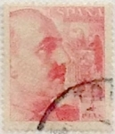 Stamps Spain -  4 pesetas 1949