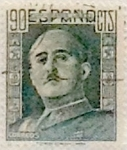 Stamps Spain -  90 céntimos 1949