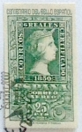 Stamps Spain -  25 pesetas 1950