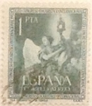 Stamps Spain -  1 peseta 1952