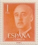 Stamps Spain -  1 peseta 1955