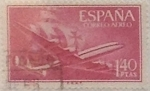 Stamps Spain -  1,40 pesetas 1955