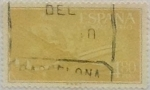 Stamps Spain -  4,80 pesetas 1955