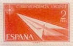 Sellos de Europa - Espaa -  2 pesetas 1956