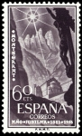 Sellos del Mundo : Europa : Espaa : ESPAÑA SEGUNDO CENTENARIO Nº 1193 ** 60C VIOLETA NEGRUZCO MONSERRAT